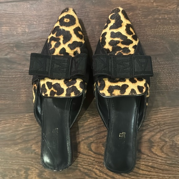 Michael Kors calf hair mules 7.5 - Picture 1 of 3